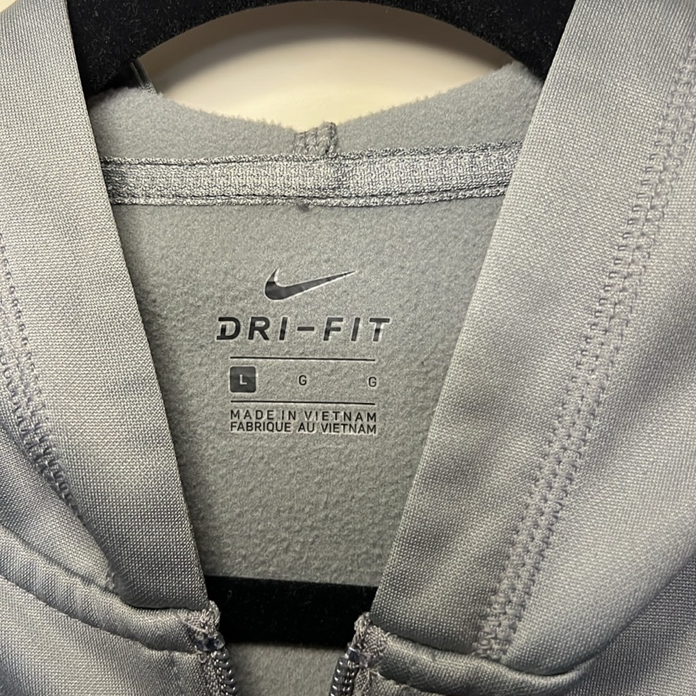 Nike WVU zip up hooded sweatshirt size L large West Virginia - Picture 2 of 4